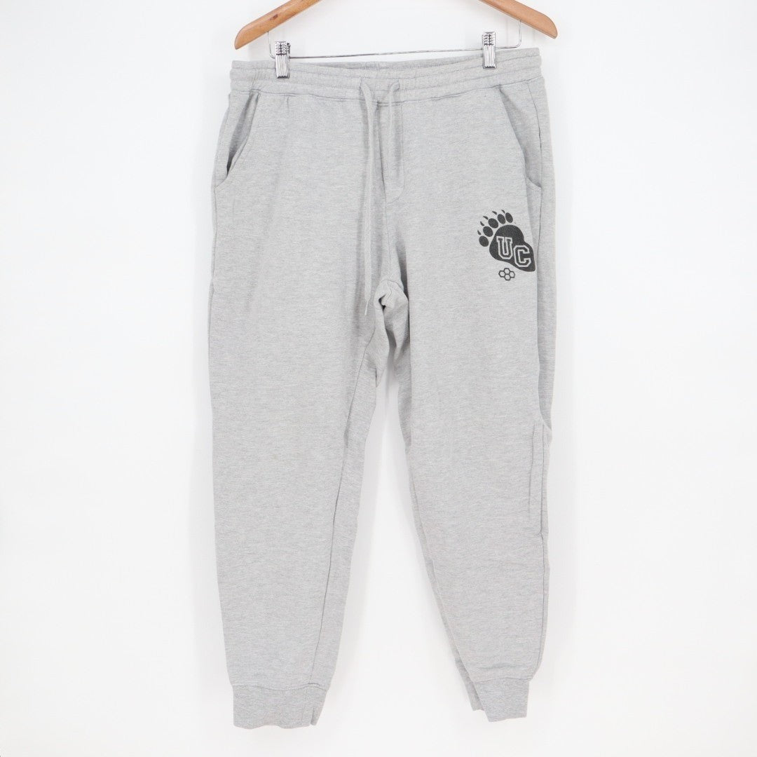 Ursinus College UC Sweatpants Men XL Gray Slash Pockets Drawstring Waist Outdoor