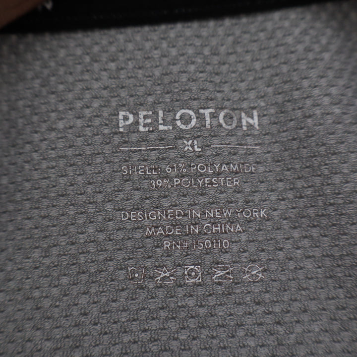 Peloton Mens XL Gray Short Sleeve Performance Training Workout T-Shirt