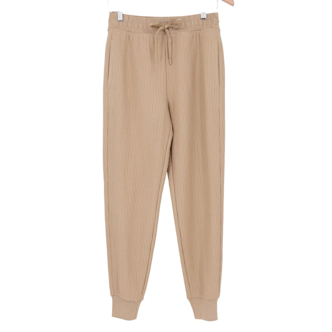 DSG So Soft Ottoman Jogger Womens XS Warm Stone Tan Ribbed Sweatpants