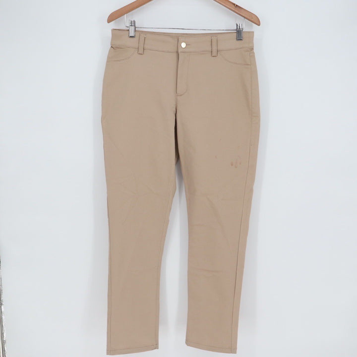 Calvin Klein Women Khaki Straight Leg Pants Size 10