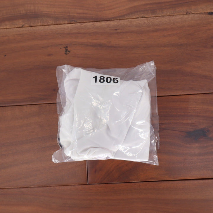 ASOS DESIGN White High Waisted Bikini Bottoms Size 4