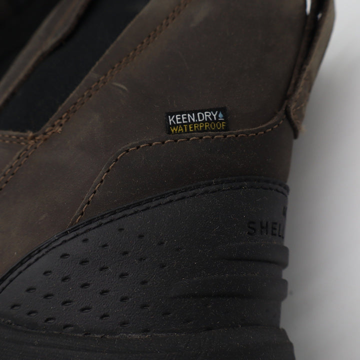 KEEN Anchorage III Waterproof Chelsea Boots Mens 13 Dark Earth Black