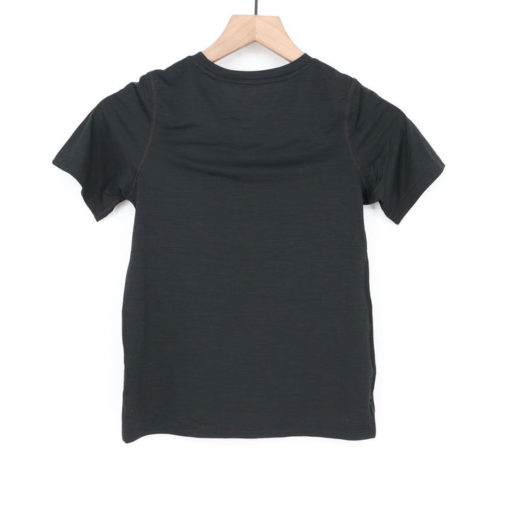 DSG Boys Movement Tee Pure Black Short Sleeve Moisture Wicking Shirt S 8-9