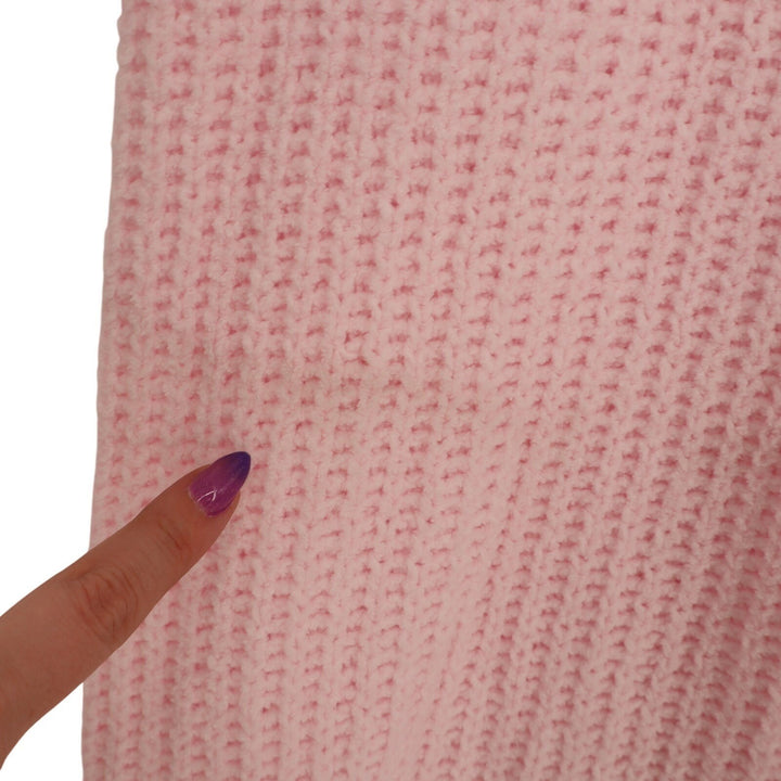 State of Day Intimates Pajama Pants Women Medium Baby Pink Waffle Knit Sleepwear