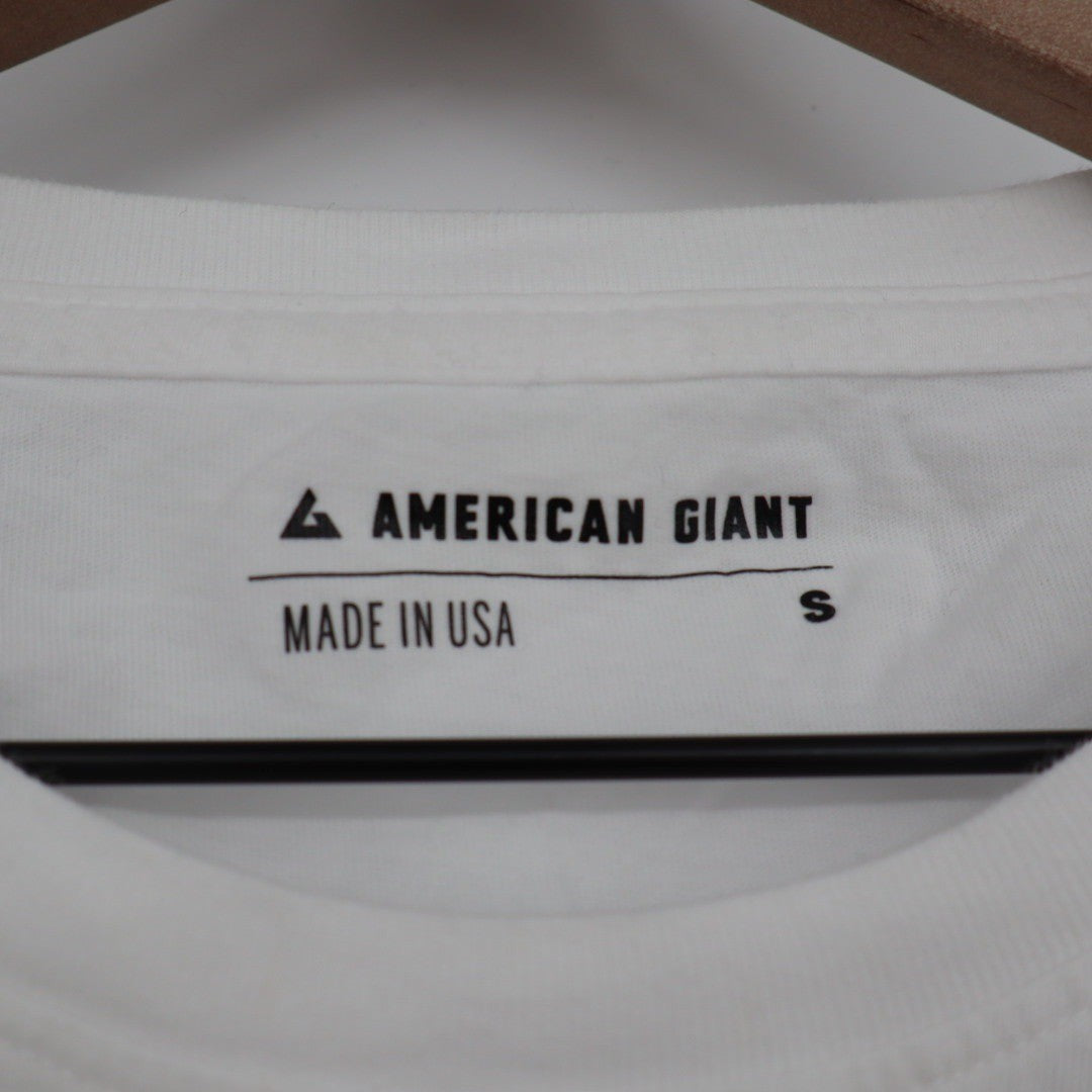 American Giant Men's City Tee San Jose Size S Made In USA