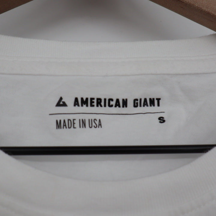 American Giant Men's City Tee San Jose Size S Made In USA