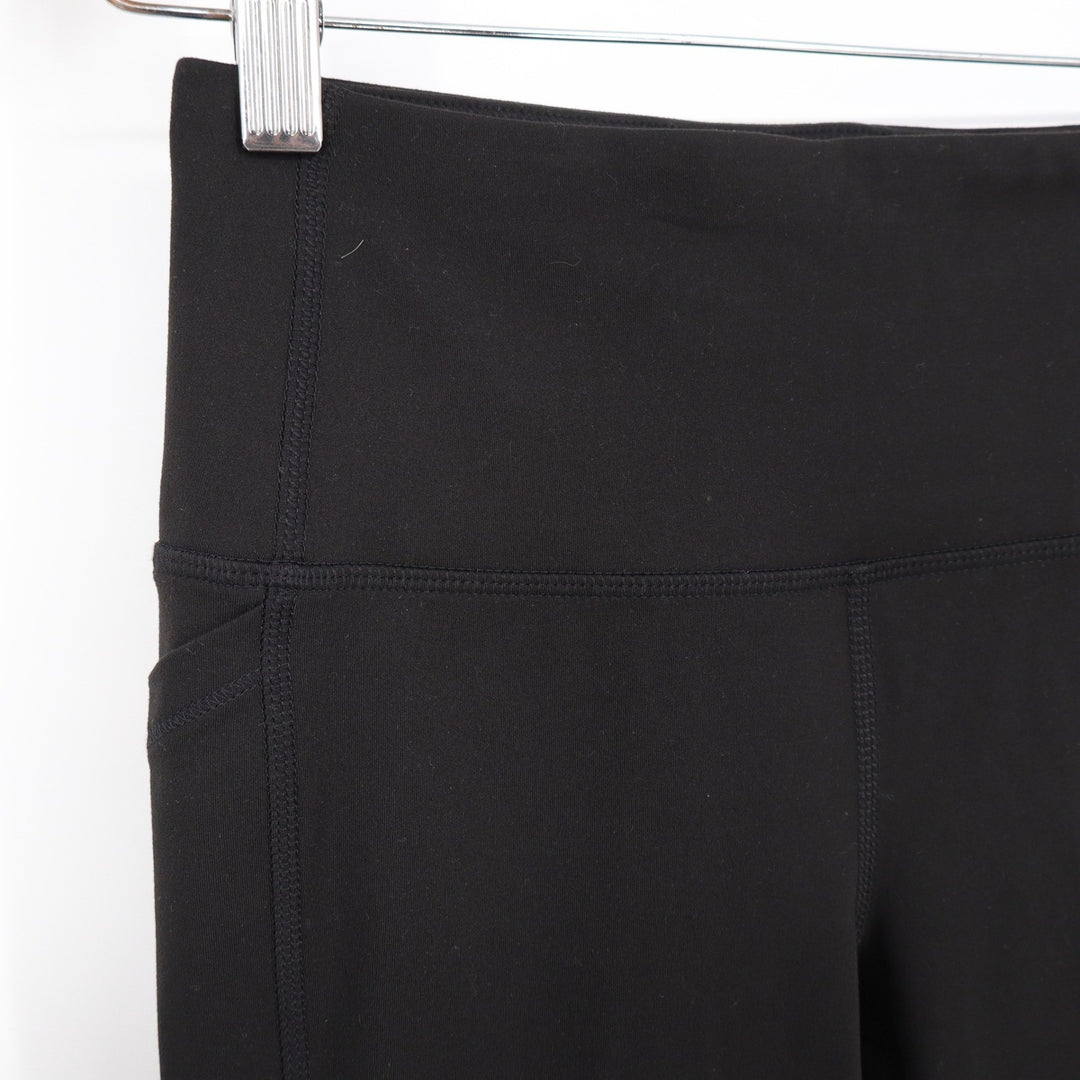 DSG Womens Momentum High Rise Crop Leggings Pure Black XS