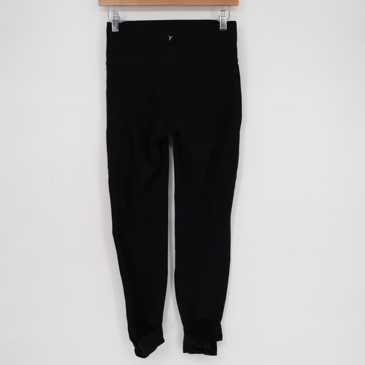 Old Navy Go-Dry Balance Leggings Womens M Black Stretch Mid Rise Skinny Active