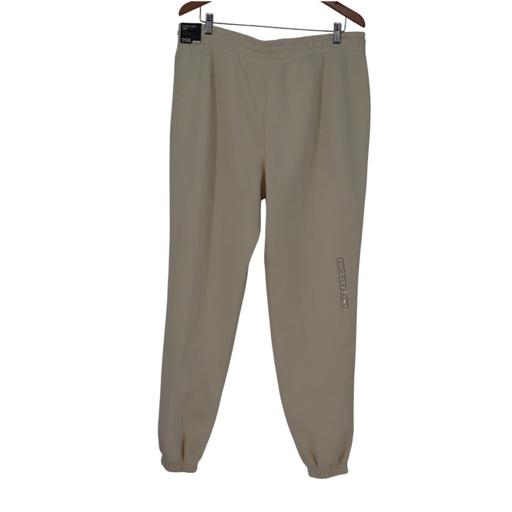DSG Mens Classic Fleece Cinch Pant Joggers Light Sand XL New
