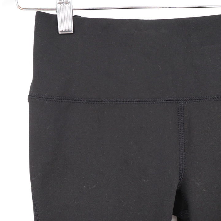 DSG Womens Momentum High Rise Capri Leggings Pure Black XS NEW
