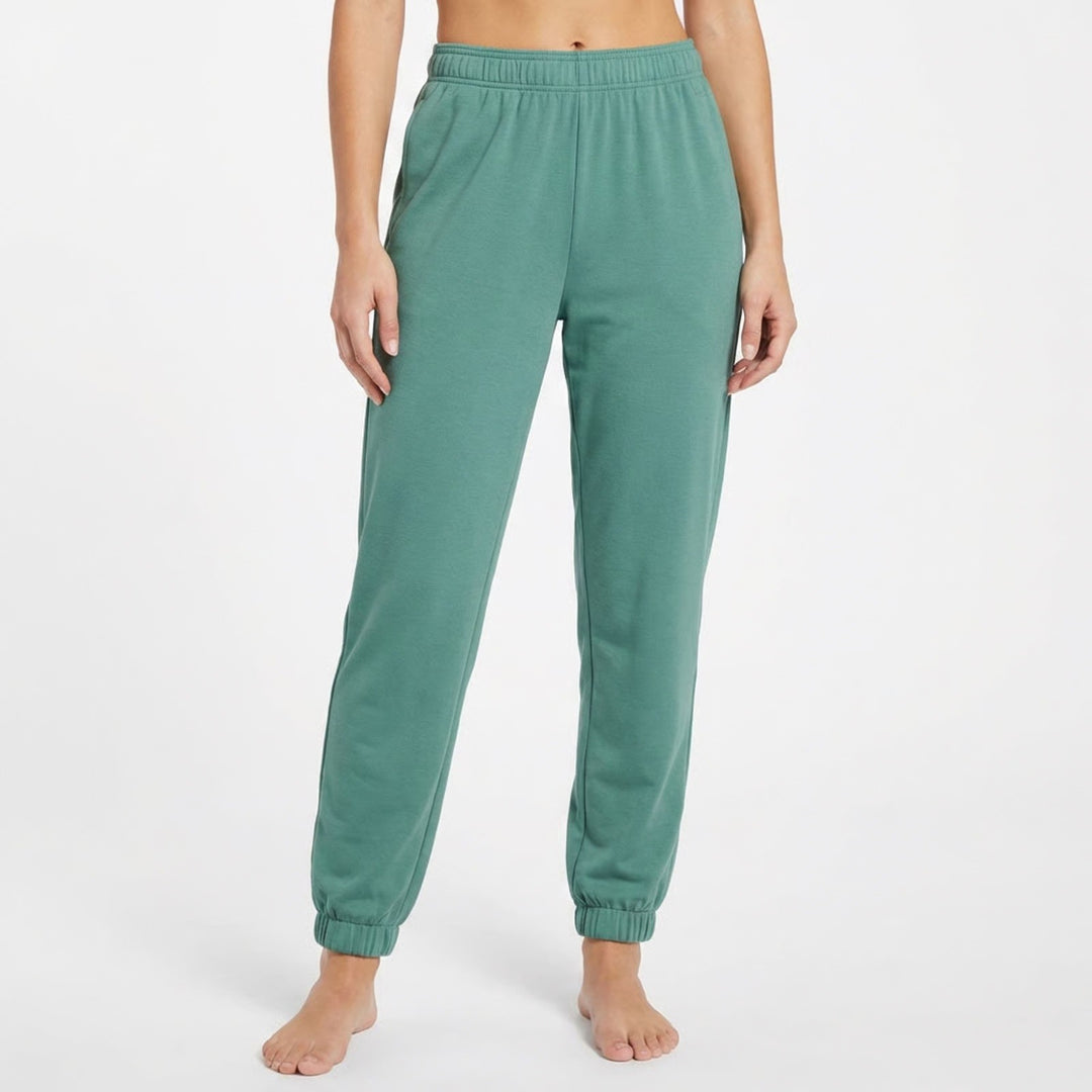 DSG So Soft Cinch Pant Womens Small Blue Teal Joggers Elastic Waist