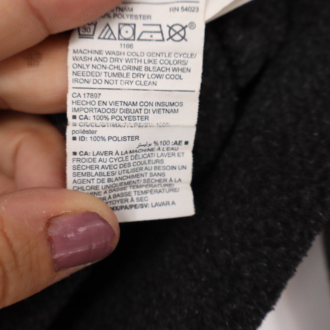 Old Navy Go-Warm Fleece Funnel Neck Pullover Sweatshirt Gray XS