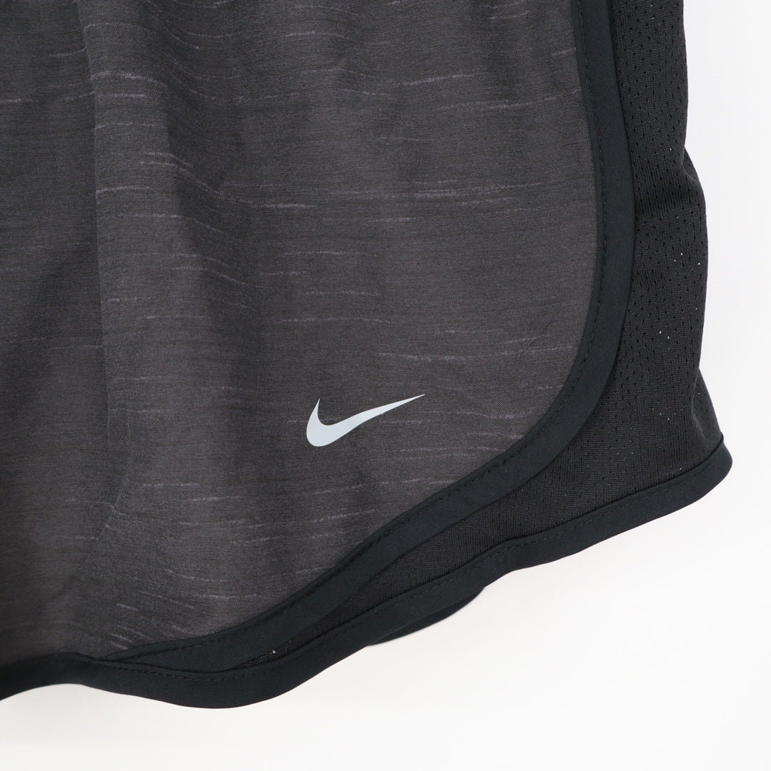 Nike Womens 10k Running Shorts Dark Gray Black Dri-FIT Small