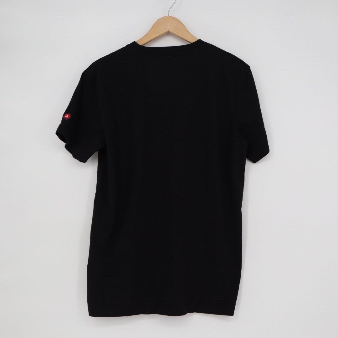 American Giant Classic Black Crew Neck T Shirt Made in USA Size S
