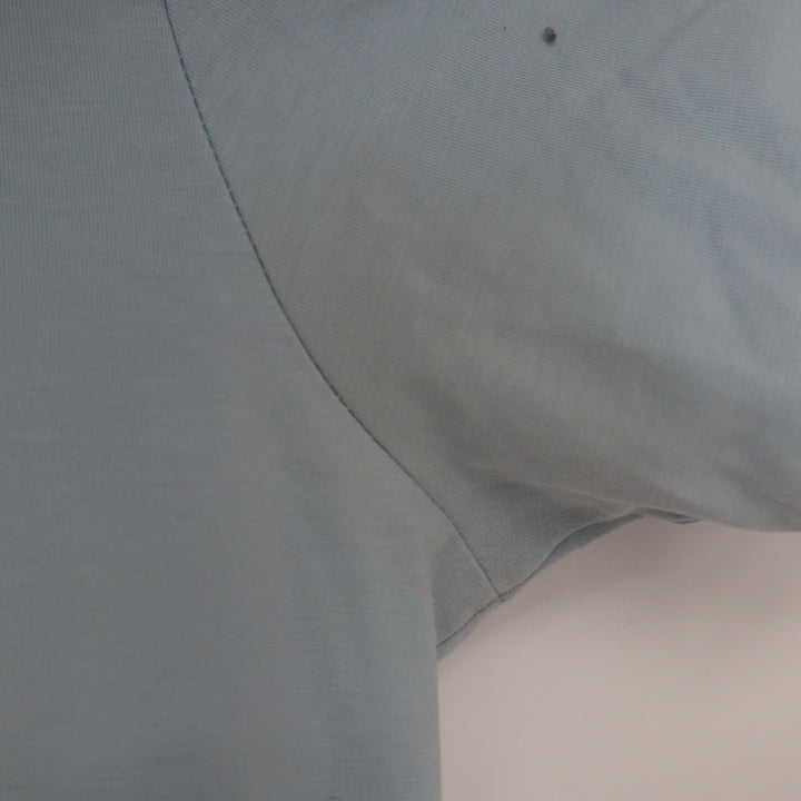 Cuts Curve Hem T Shirt Light Blue Pyca Pro Mens Size Large