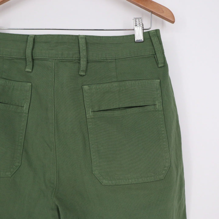 American Giant Women's Wide Leg Pant Size Utility Pants Workwear Made in USA