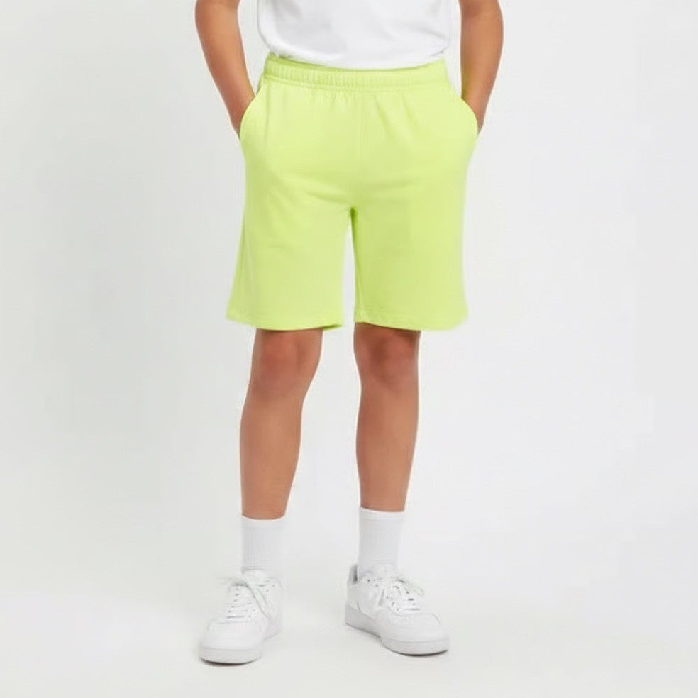 DSG Boys Agility Shorts Light Lime Neon Yellow Athletic Size Large 14-1