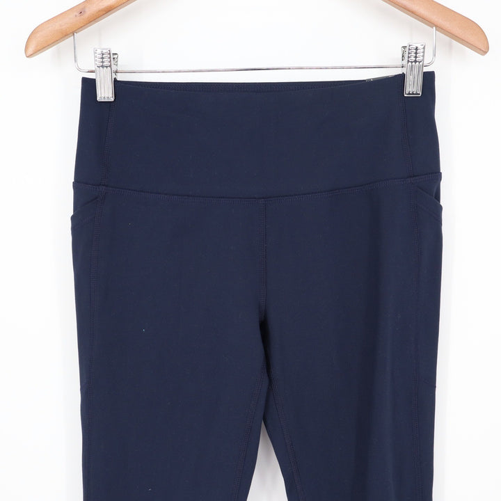 DSG Momentum 7/8 Legging Womens Small Jet Navy Blue High Rise Pockets