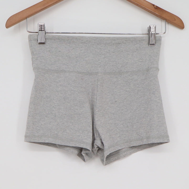 Forever 21 Women's Heather Gray High Waisted Athletic Booty Shorts Size Small