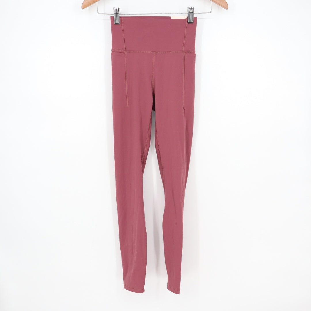 Calia Inspire High Rise 7/8 Leggings Mauveberry XS Pockets UPF 50+