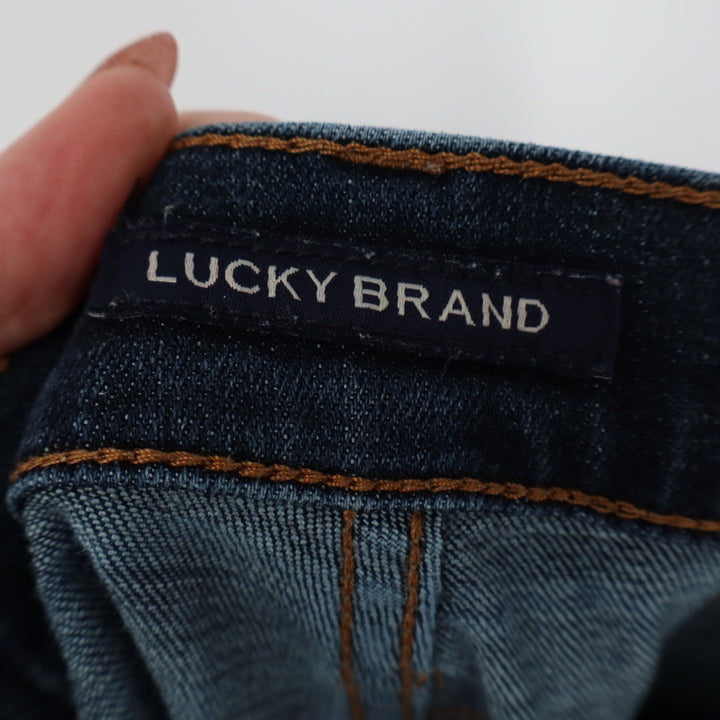 Lucky Brand Mens Jeans Dark Wash Slim Fit Cotton Blend Coolmax Lycra Size 30x32