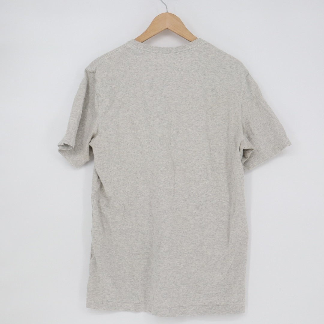 American Eagle Outfitters T-Shirt Mens Medium Gray Cotton Crew Neck Short Sleeve