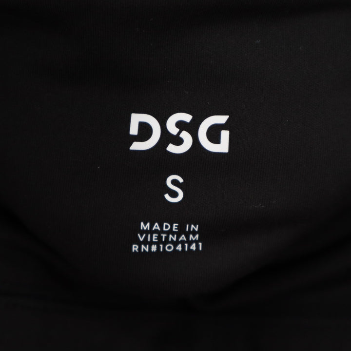 DSG Womens Momentum Capri Leggings Pure Black High Rise Small