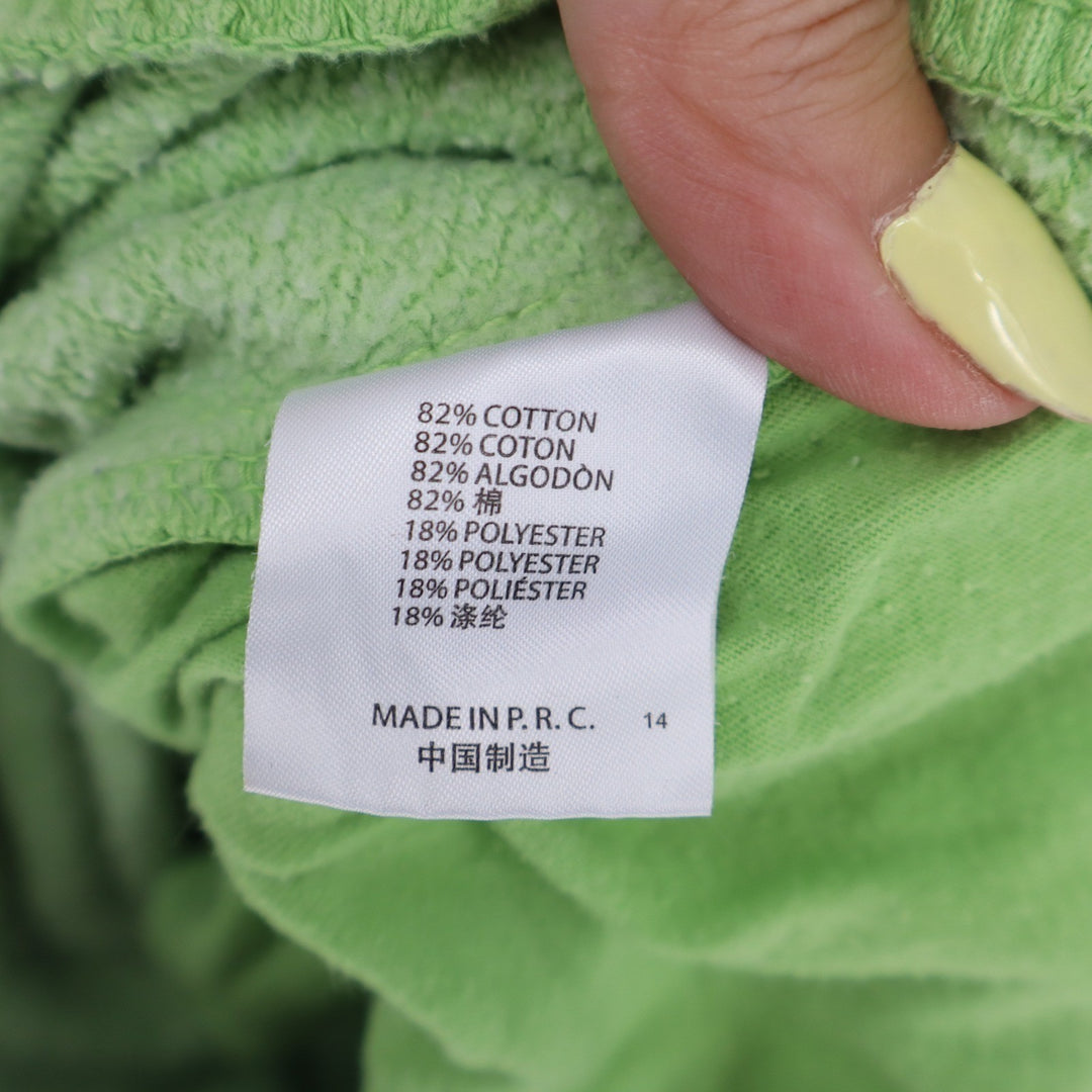 Brandy Melville Lime Green Rosa Sweatpants Joggers Fleece One Size