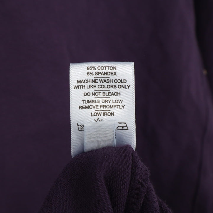 American Giant Hoodie Dress Womens XL Purple Cotton Stretch Long Sleeve Pullover