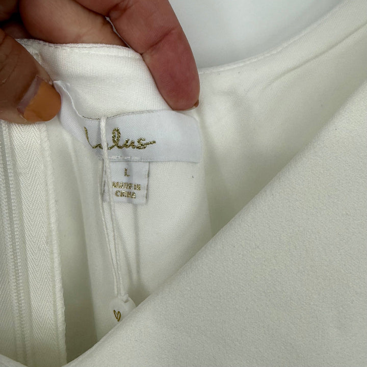 LulusInfinite Glory White Maxi Dress Size L
