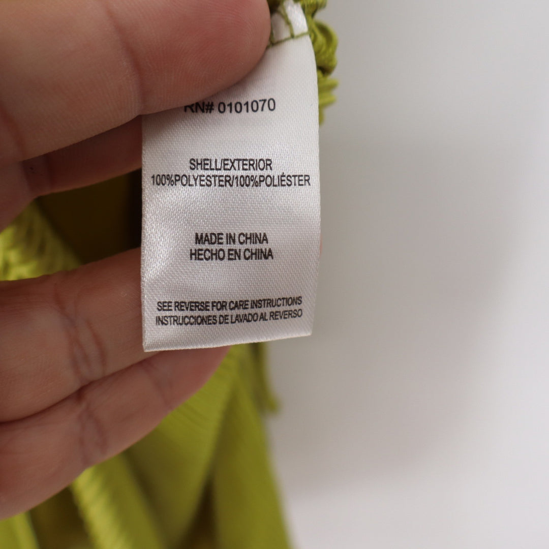 Mimi Chica Midi Dress Womens N/A Plisse Lime Green Side Cut Out Fair