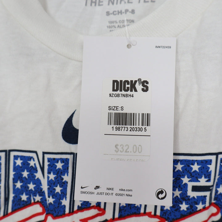 Nike USA Basketball 2024 Paris Olympics Champions Graphic T-Shirt White Small