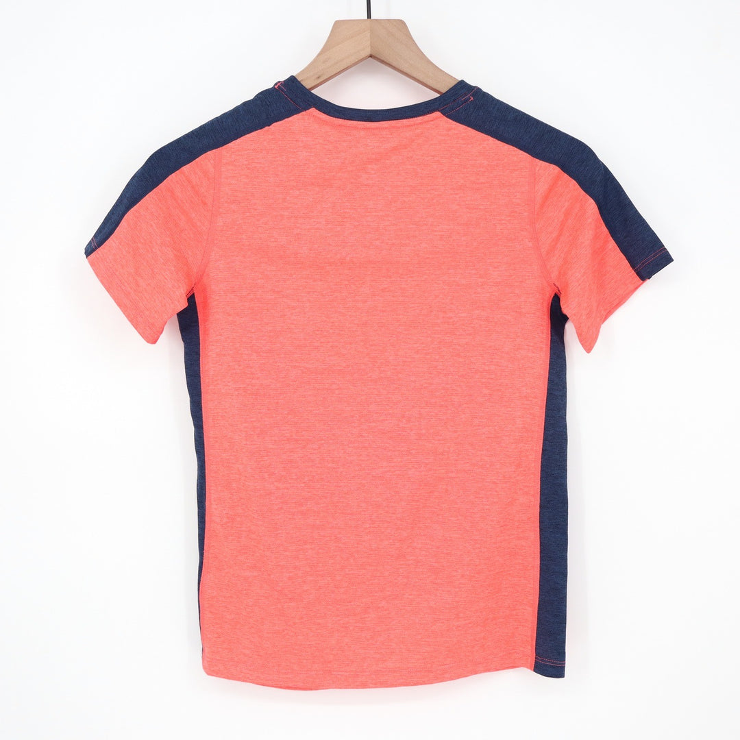 DSG Boys Cabana Coral Pieced Graphic Movement Basketball Tee Shirt Size M 10-12