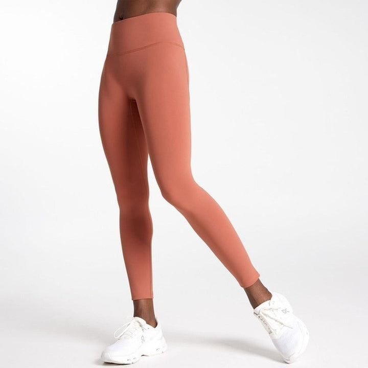 Calia PowerMove High Rise Legging 7/8 Length Rust Orange Large