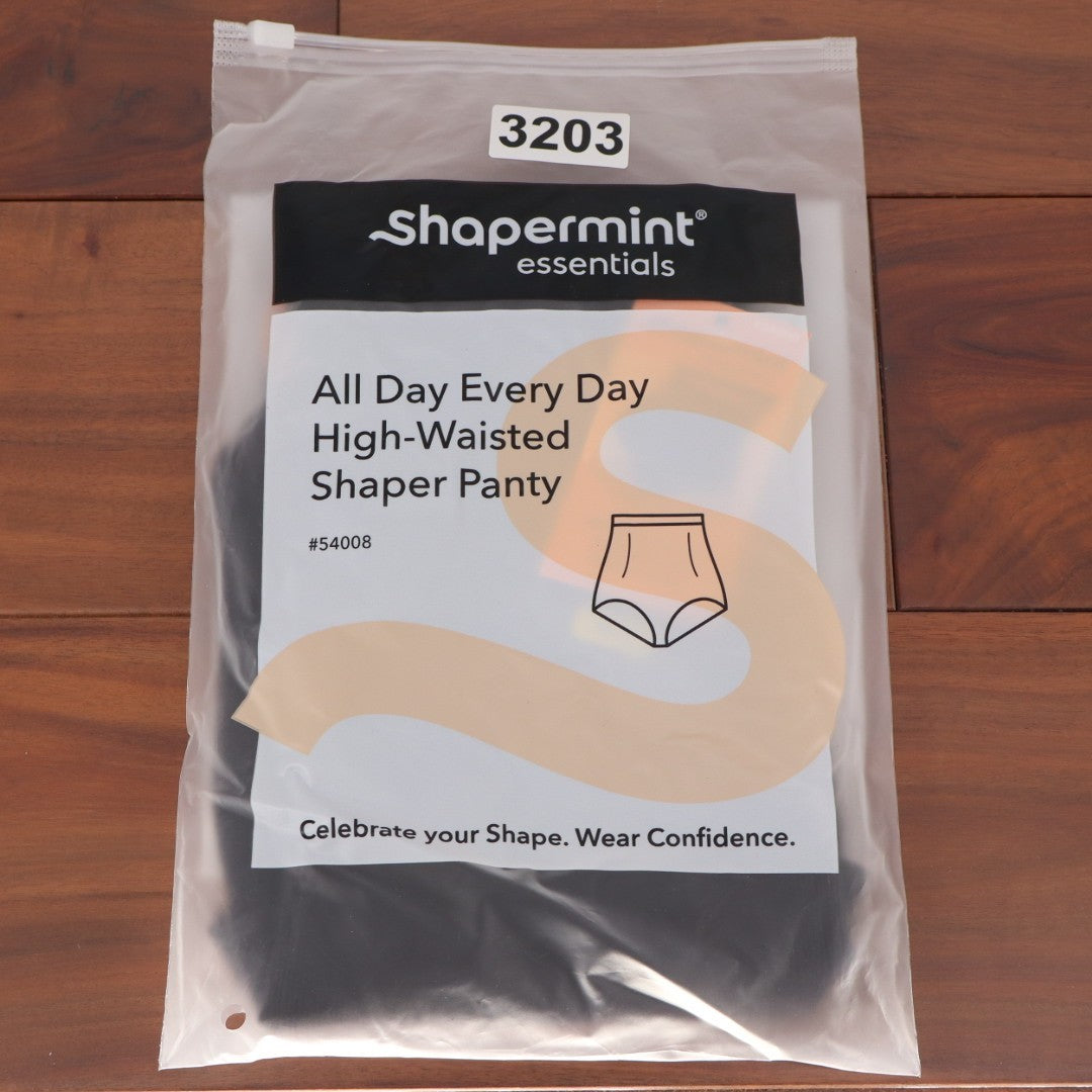 Shapermint Essentials All Day Every Day High-Waisted Shaper Panty M/L Black