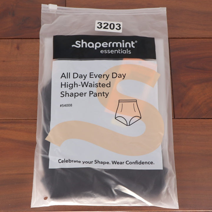 Shapermint Essentials All Day Every Day High-Waisted Shaper Panty M/L Black