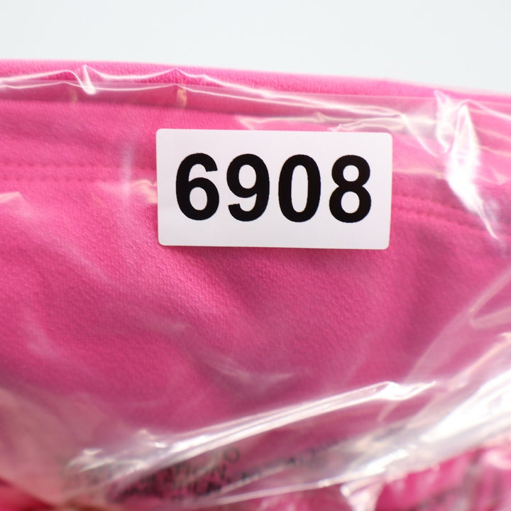 Naked Wardrobe Hot Pink One Shoulder Bodycon Mini Dress Side Slit Womens Size L