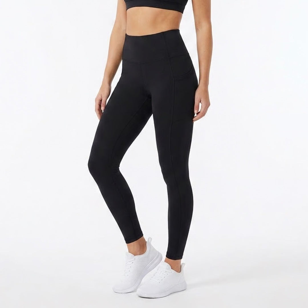 All In Motion Everyday Soft Leggings Womens XL Black Stretch Ultra High Rise