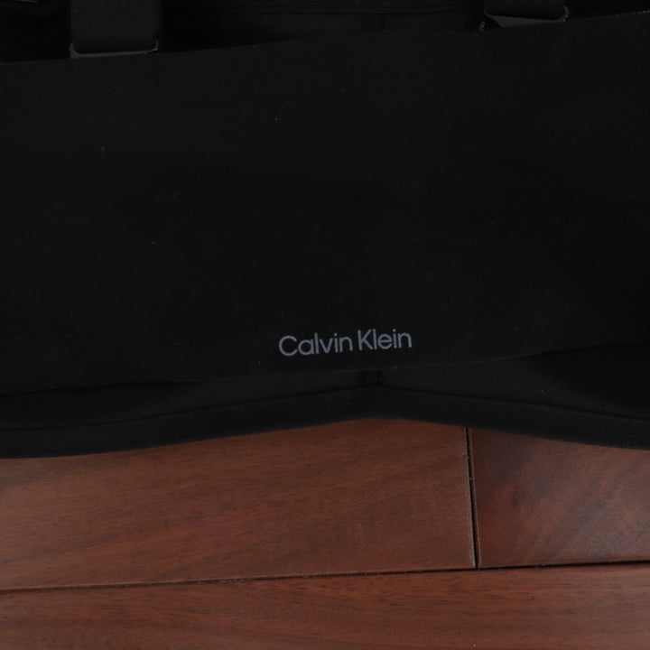 Calvin Klein Womens Seamless Bandeau Bra Black Removable Straps Size Small