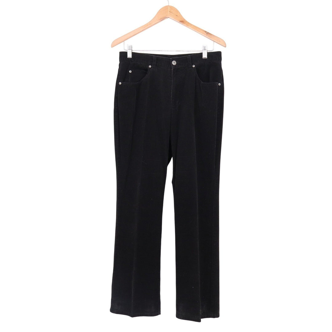 Liz Claiborne Lizwear Jeans Corduroy Pants Petite 12P Straight Leg High Rise