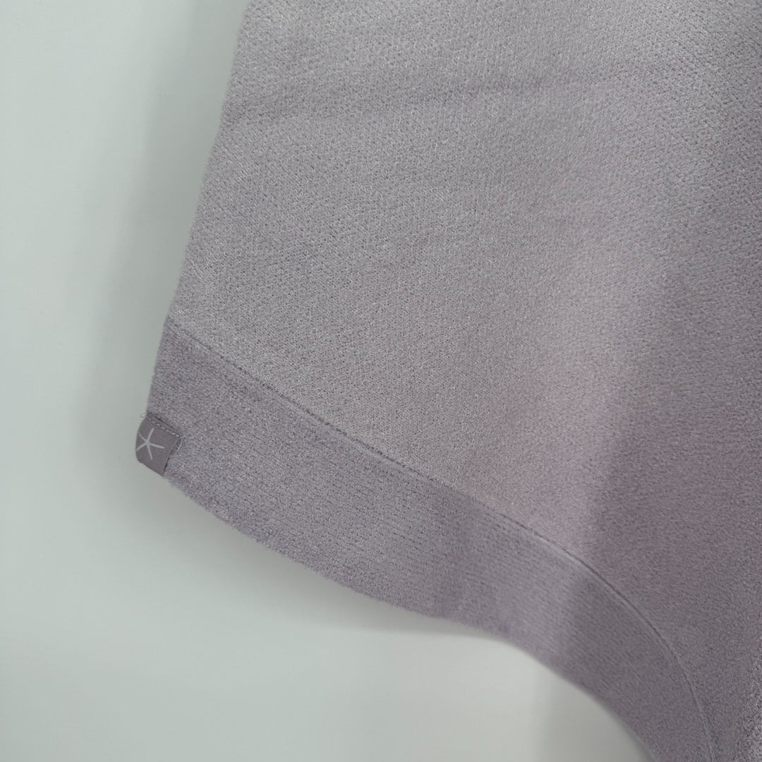 Barefoot Dreams CozyChic Ultra Lite Ocean Breeze Poncho Womens Soft Violet Ombre