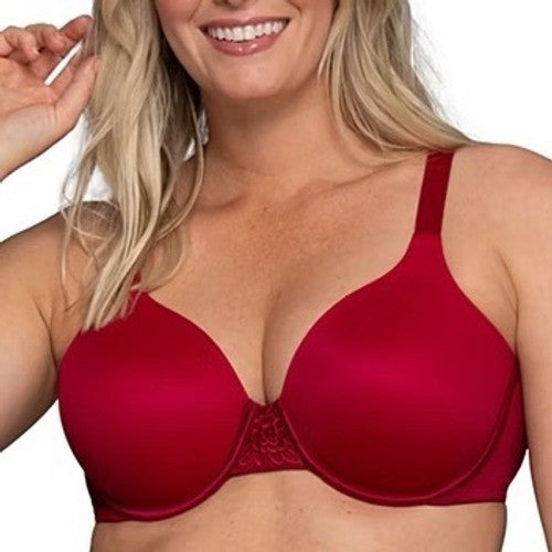 Vanity Fair Beauty Back Smoothing Underwire Bra Red 76380 Size 38C NEW