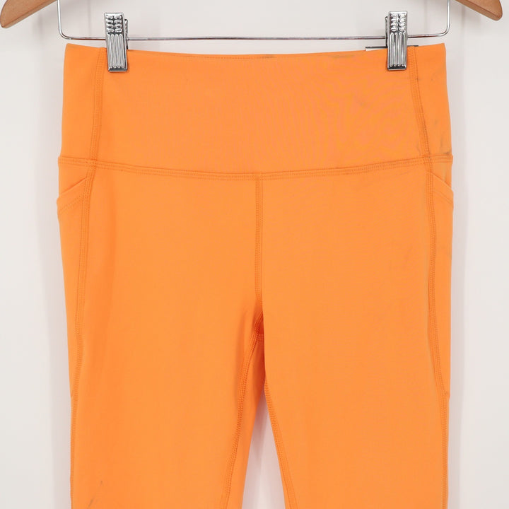 DSG Womens Momentum 7/8 Leggings High Rise Pockets Vintage Orange Small NWT