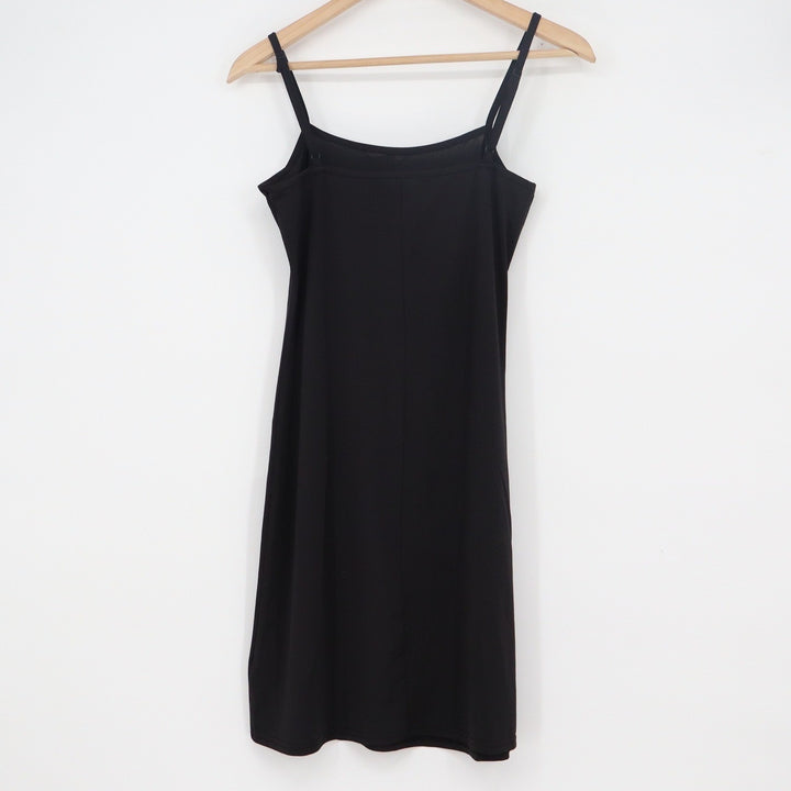 Minimal Thien Dress Black Spaghetti Strap Cami Mini Dress Size 4 10499