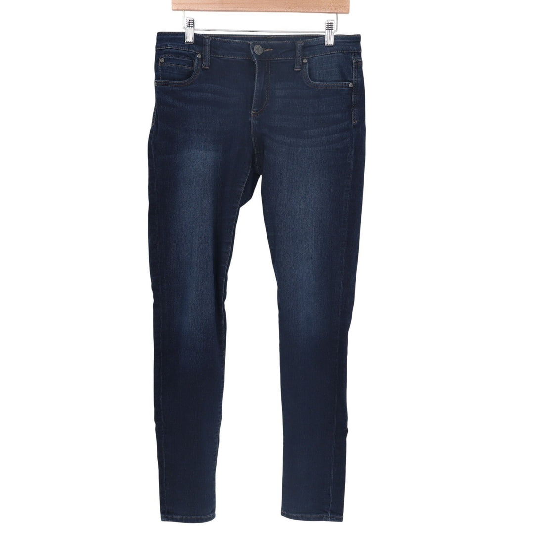 Kut From The Kloth Jeans Womens 6 Blue Denim Cotton Stretch 5-Pockets Skinny Leg