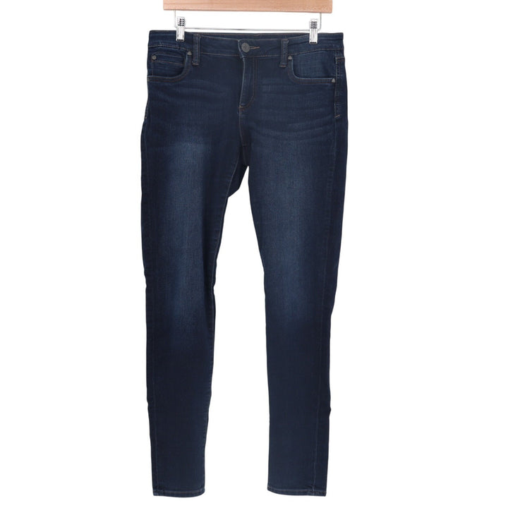 Kut From The Kloth Jeans Womens 6 Blue Denim Cotton Stretch 5-Pockets Skinny Leg