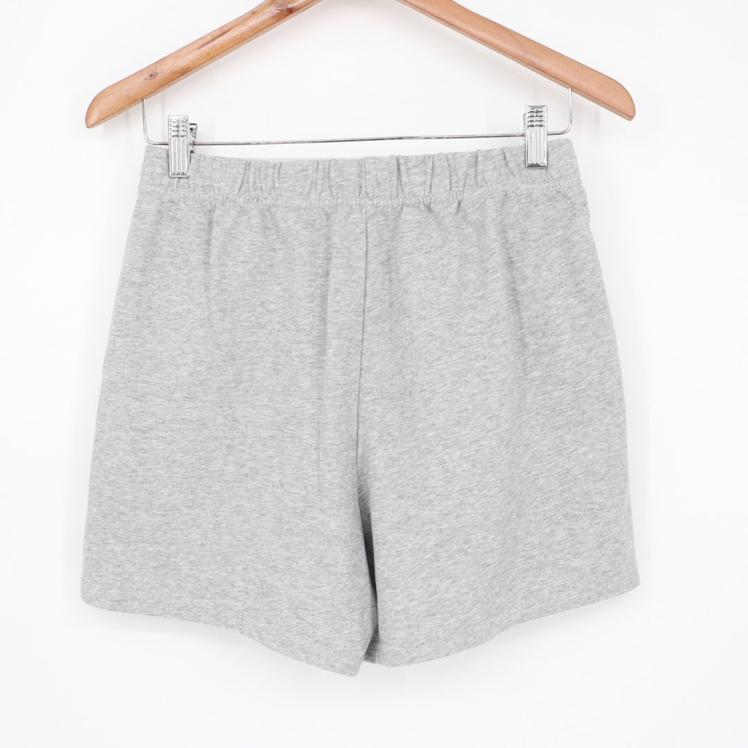 Fisoew Two Piece Set Womens Medium Light Gray Cotton Slash Pockets Activewear