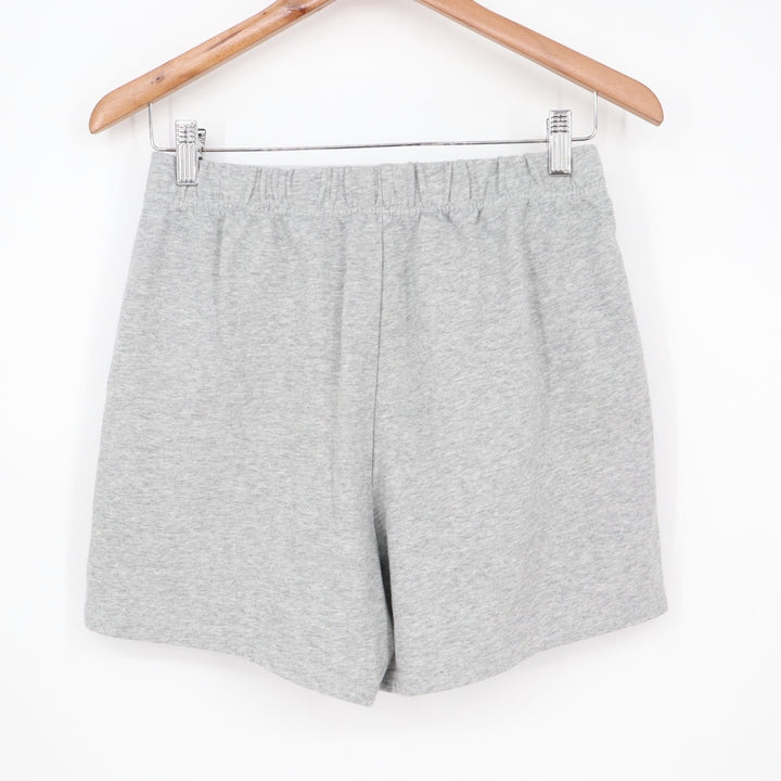 Fisoew Two Piece Set Womens Medium Light Gray Cotton Slash Pockets Activewear