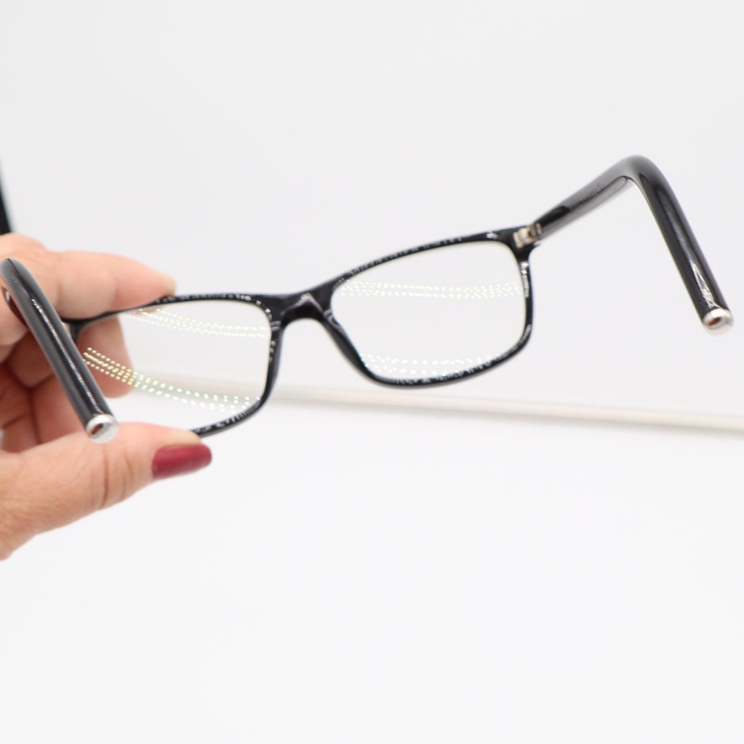 Marc Jacobs Eyeglasses Unisex N/A MARC 74 807 Black Rectangular Excellent