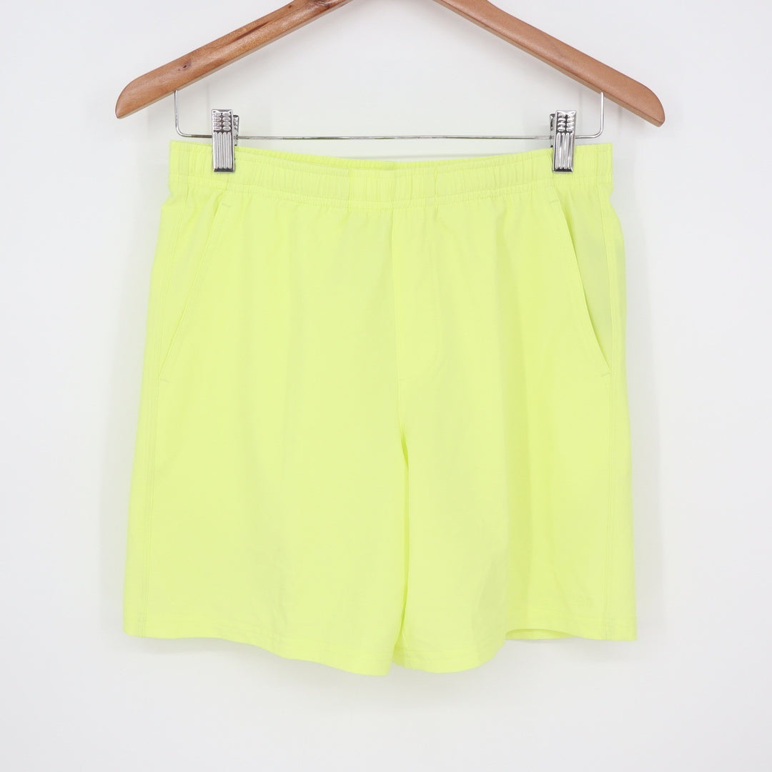 DSG Boys Agility Short Light Lime Neon Yellow Athletic Performance L 14-16 NEW